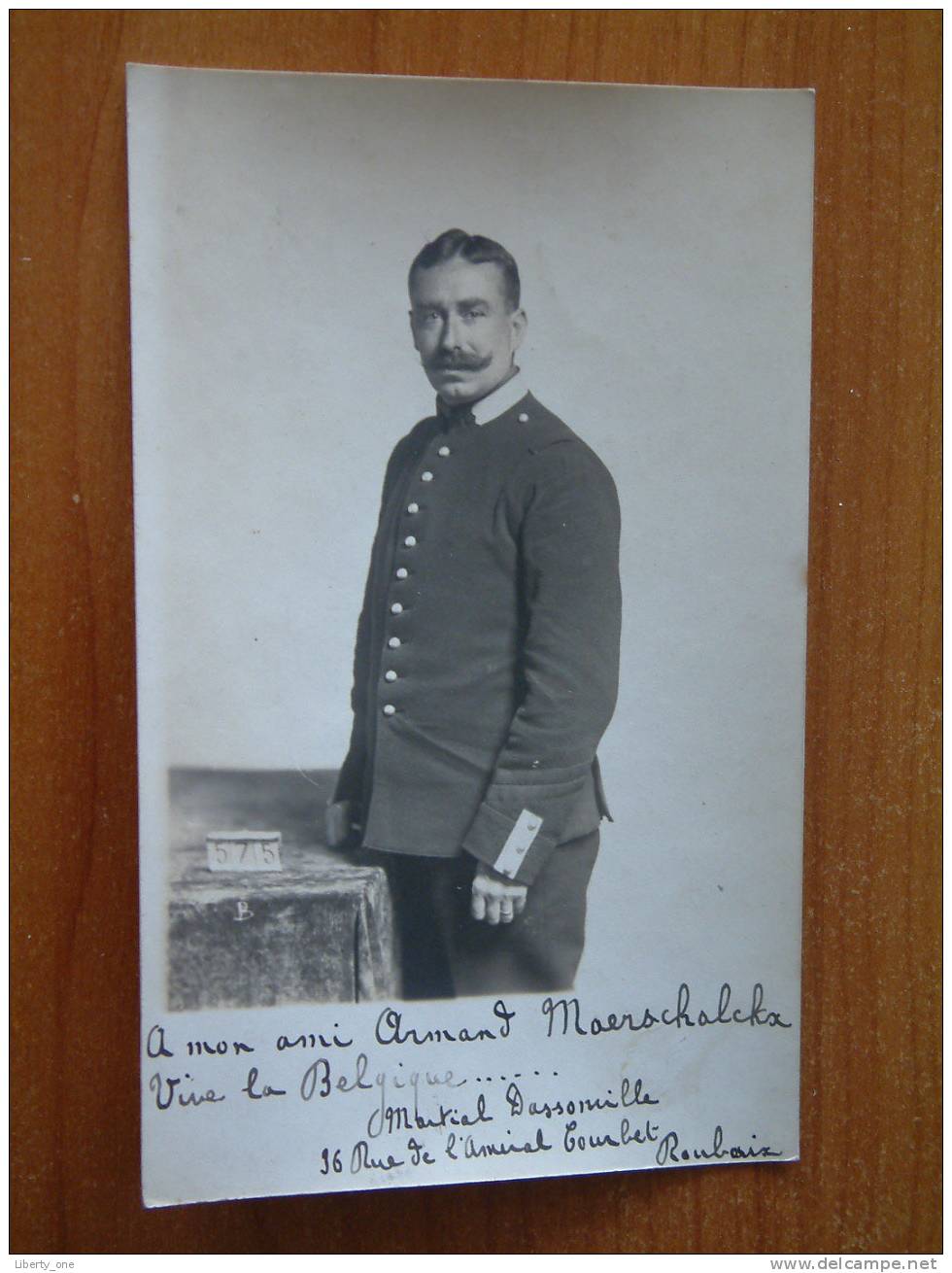 SOLDAAT ( Martial Dassonville / Armand Maerschalckx ) ) / Anno 19?? ( Zie Foto Details ) !! - Personaggi