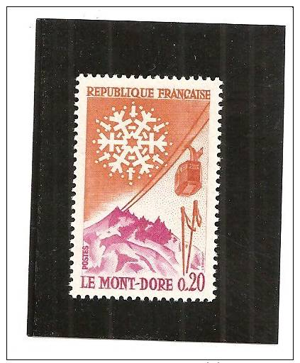 1961 N°1306  Y T - Coté 0,30 Euros - France Timbre Neuf  - Le Mont Dore Puy De Sancy - - Nuovi