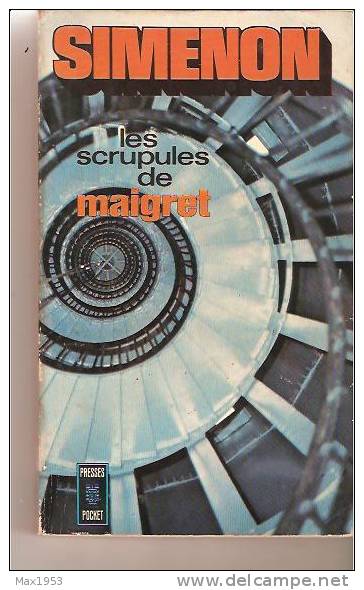 SIMENON - Les Scrupules De Maigret - Presses Pocket N° 808* - 1972 - Simenon