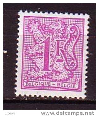 L0126 - BELGIE BELGIQUE Yv N°1892 ** - 1977-1985 Chiffre Sur Lion