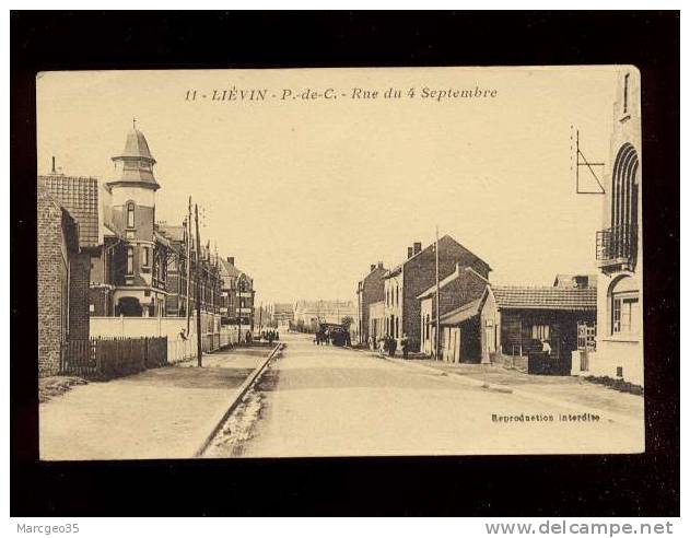 Liévin Rue Du 4 Septembre édit.? N° 11au Loin "à La Ruche " - Lievin