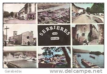 CPSM De SERRIERES - Vues Multiples (éditions Cellard). - Serrières