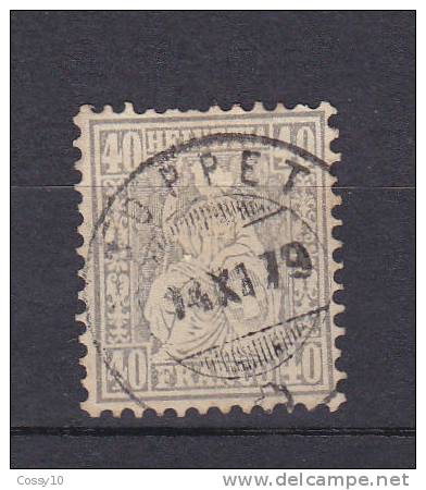 1867     N°  47 Cote  85  €      CATALOGUE YVERT - Gebruikt