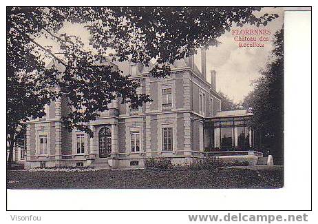 Cpa  Florennes : Château Des Récollets - Florennes