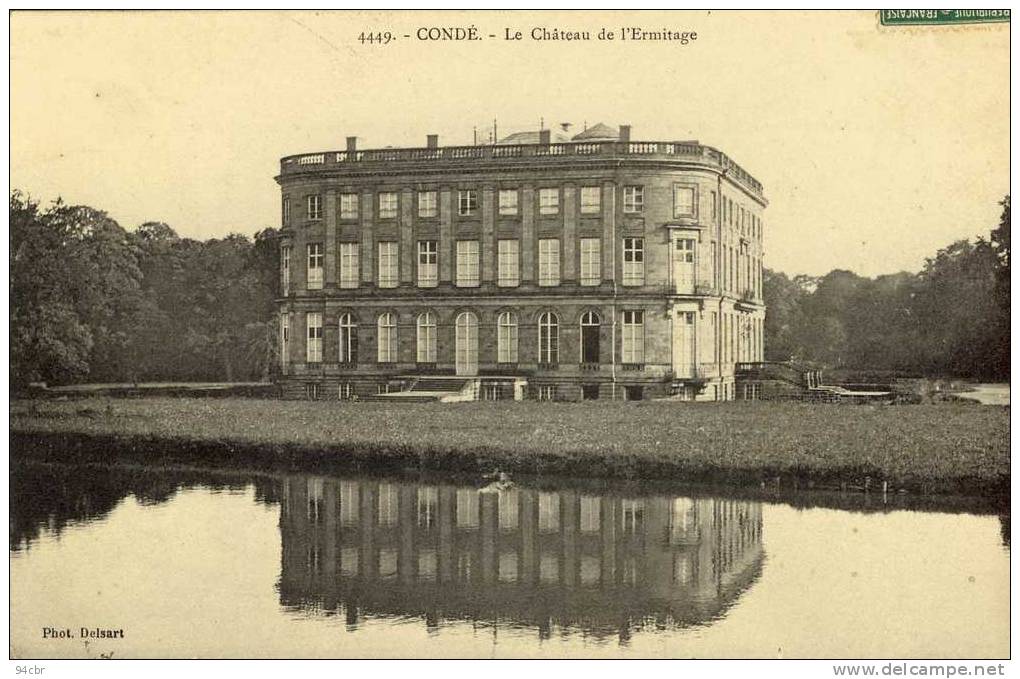 CPA (59)    CONDE SUR L ESCAUT Le Chateau De L Ermitage - Conde Sur Escaut