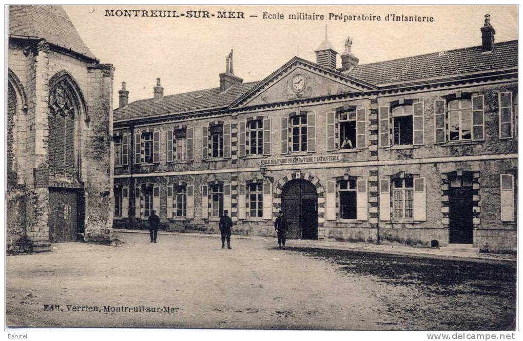 MONTREUIL SUR MER - Ecole Militaire Préparatoire D´Infanterie - Montreuil