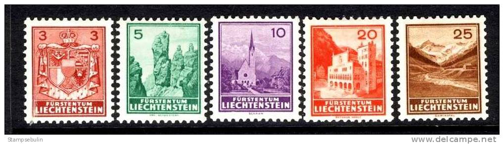 1934-35 COMPLETE SET MH * - Neufs