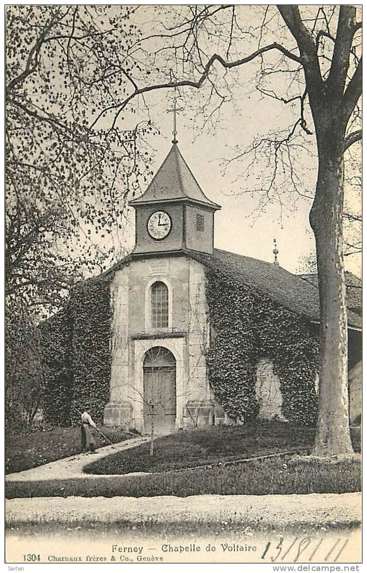 01 , AIN , Ref 184 , FERNEY , Chapelle De Voltaire - Ferney-Voltaire