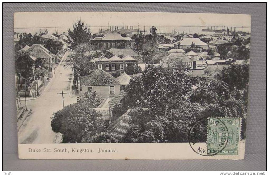 Jamaica - Duke Str. South, Kingston - H.S. Duperly, Photographer - Jamaïque