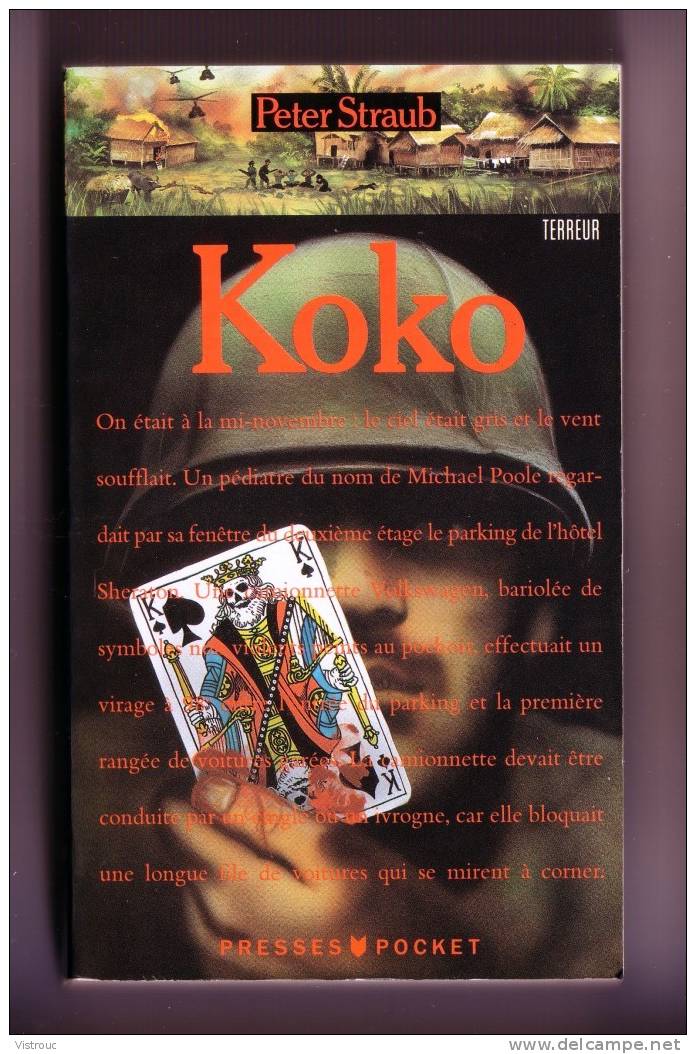 " KOKO", De Peter  STRAUB -  PRESS POCKET N° 9047. - Fantásticos