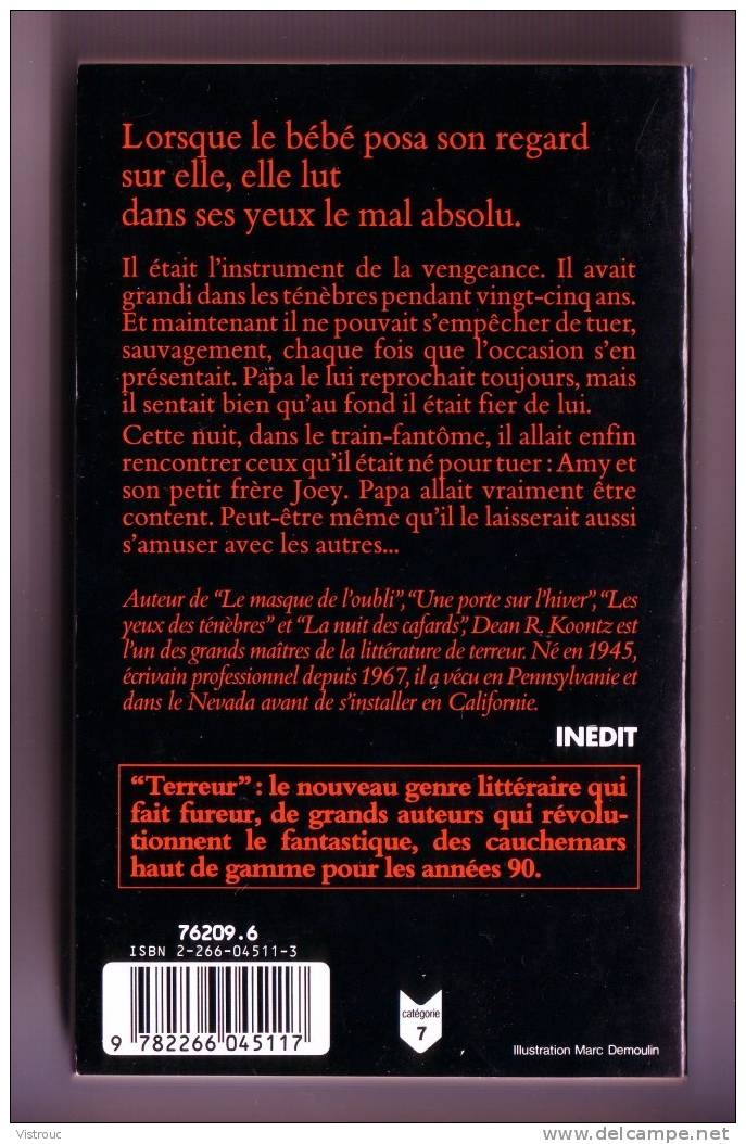 " La Nuit Du Forain ", De Dean R. KOONTZ -  PRESS POCKET N° 9061. - Fantásticos