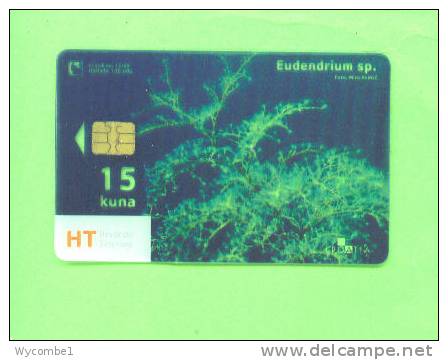 CROATIA - Transparent Chip Phonecard/Sea Life - Croatia