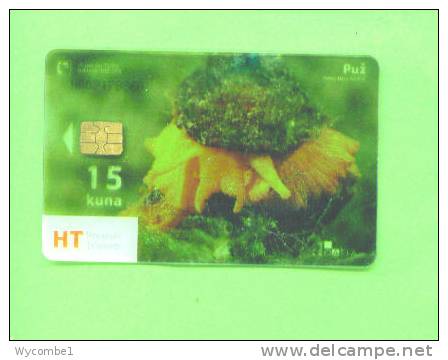 CROATIA - Transparent Chip Phonecard/Sea Life - Croatia