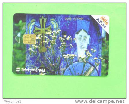 SERBIA - Chip Phonecard/Religious Painting - Jugoslawien