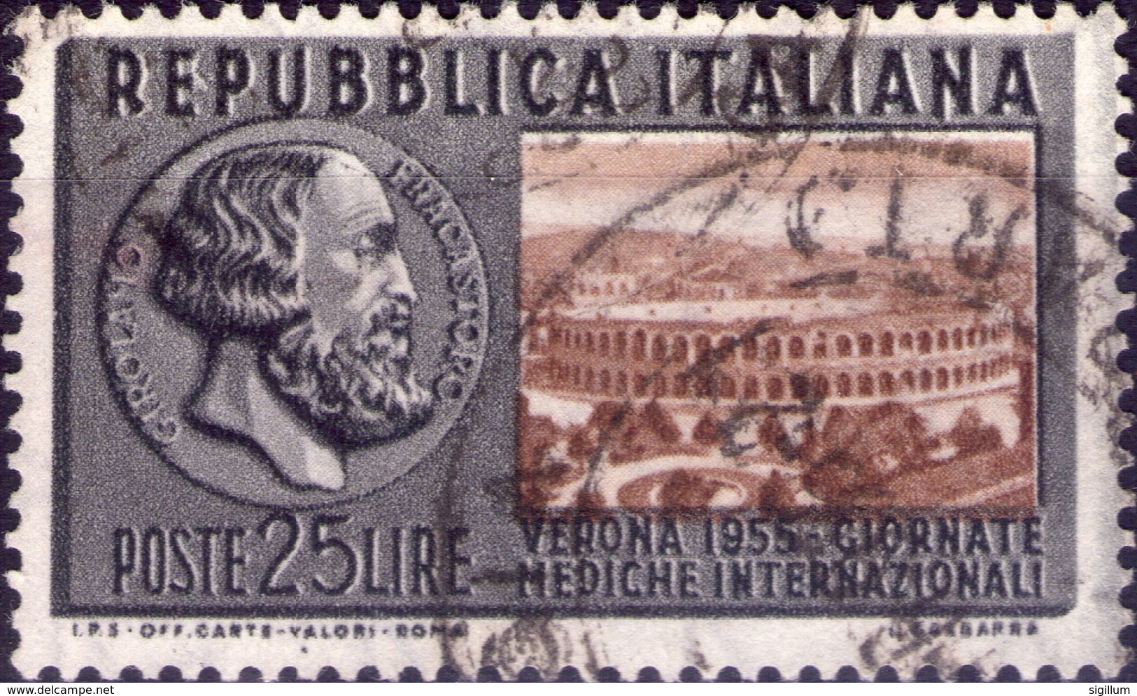 VARIETA 1955 - GIORNATE MEDICHE - ARENA SPOSTATA IN BASSO E A SINISTRA - Variétés Et Curiosités