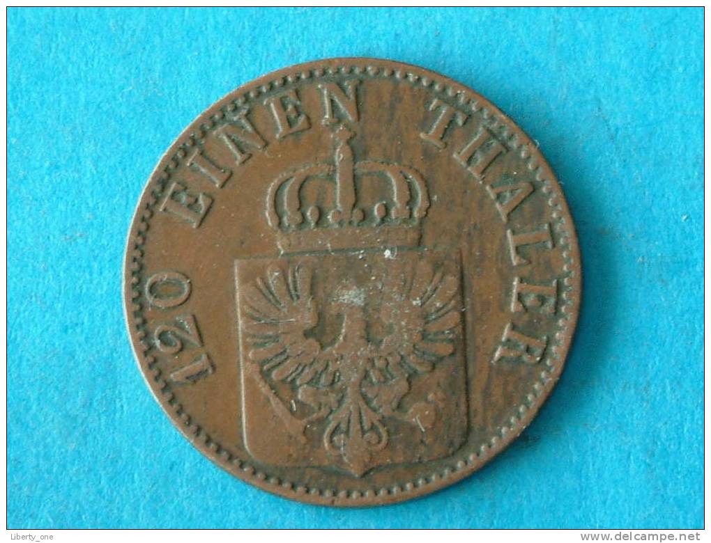 3 PFENNINGE 1858 A / KM 453 ( For Grade, Please See Photo ) ! - Taler Et Doppeltaler