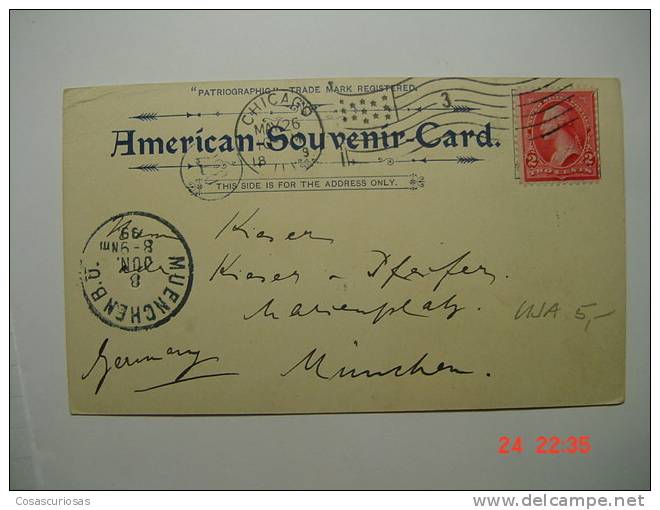 6585  UNITED STATES USA  CHICAGO   YEARS  1899  OTHERS IN MY STORE - Chicago