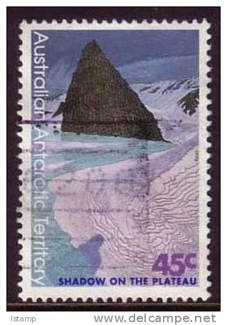 1996 - Australia Antarctic Territory Landscapes 45c SHADOWS Stamp FU - Usati