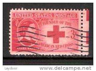 Clara Barton - Founder Of The American Red Cross - Scott # 967 - Usados