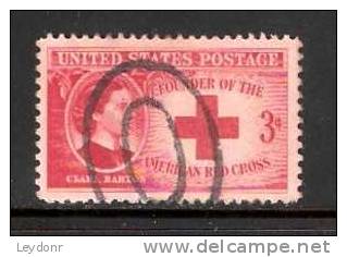 Clara Barton - Founder Of The American Red Cross - Scott # 967 - Used Stamps