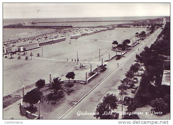 Giulianova Lido(Teramo)-Lungomare E Porto-1959 - Teramo