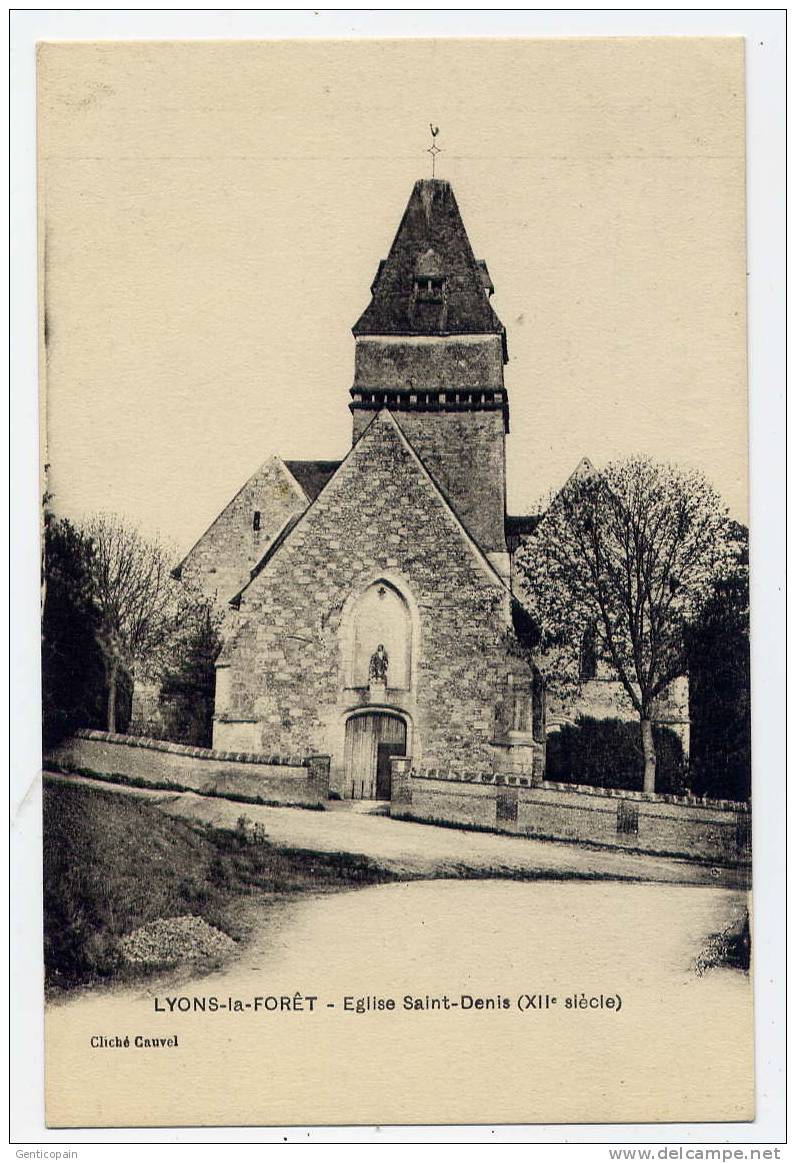 Q5 - LYONS-la-FORÊT - église Saint-Denis - Lyons-la-Forêt