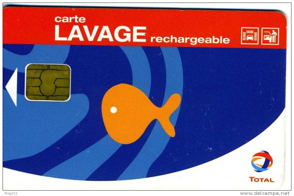 CARTE DE LAVAGE RECHARGEABLE TOTAL - Car Wash Cards
