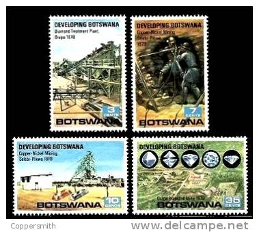(013) Botswana  1970  Development / Entwicklung  ** / Mnh  Michel 58-61 - Botswana (1966-...)