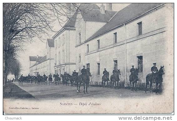 17 SAINTES  1900 DEPOT D´ETALONS - Autres & Non Classés