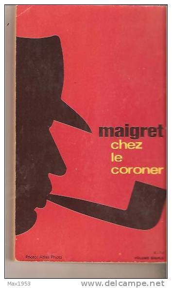 SIMENON - Maigret Chez Le Coroner - Presses Pocket N° 789* - 1972 - Simenon