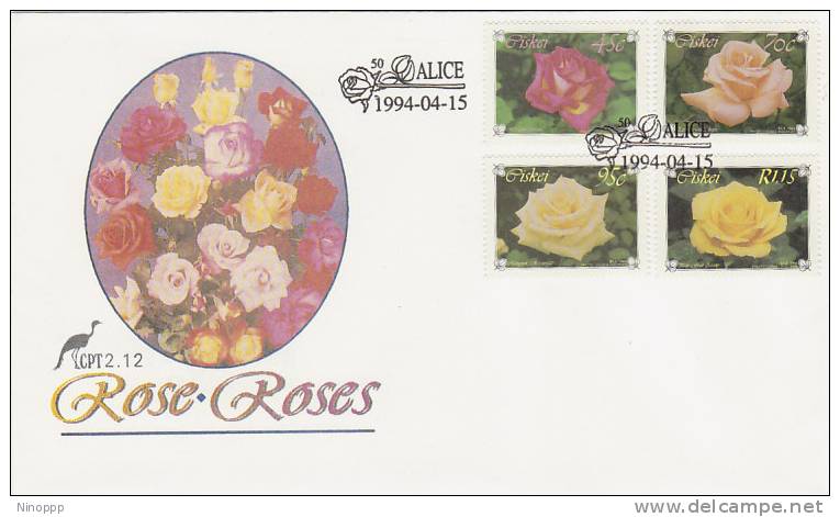 Ciskei-1994 Roses FDC - Rosas