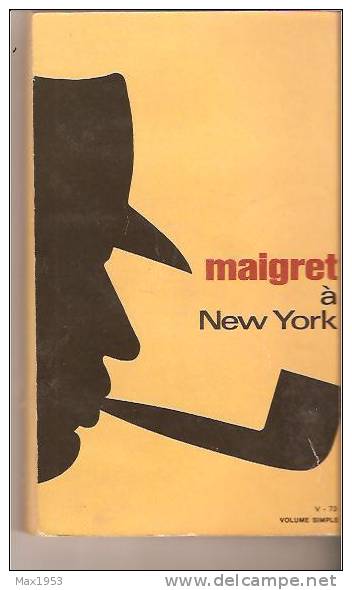 SIMENON - Maigret à New York- Presses Pocket N° 988* - 1973 - Simenon