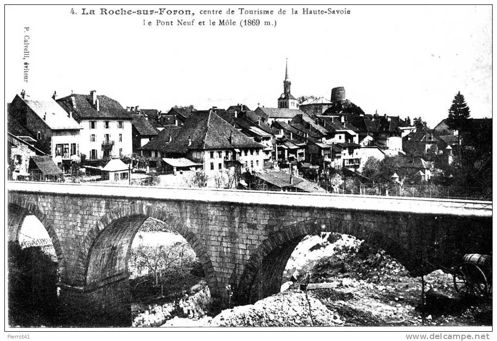 Le Pont Neuf Et Le Môle - La Roche-sur-Foron