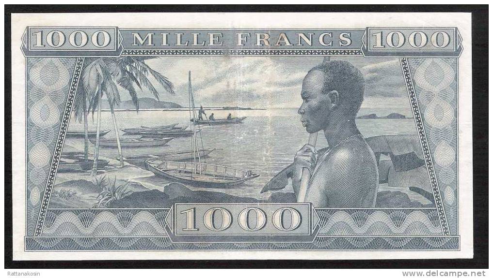 GUINEA   P9   1000  FRANCS    1958      XF+ / AUNC   ! - Guinée