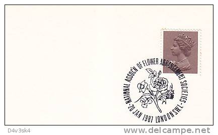 1987 United Kingdom London Roses Rose Rosa Flowers Fiori Fleurs - Rozen