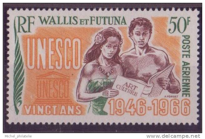 WALLIS ET FUTUNA N° 28** PAR AVION NEUF SANS CHARNIERE - Unused Stamps