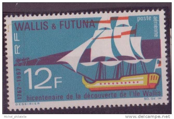 WALLIS ET FUTUNA N° 31** PAR AVION NEUF SANS CHARNIERE - Unused Stamps