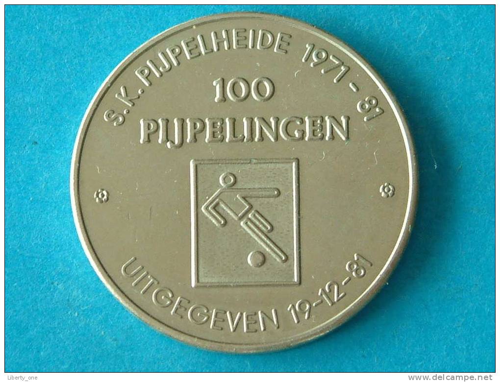 PIJPELHEIDE - 100 PIJPELINGEN / Zilverkleurig ( Details Zie Foto´s) !! - Autres & Non Classés