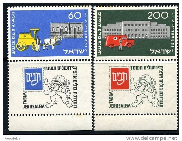 ISRAELE 1954 - MNH ** - Ungebraucht (mit Tabs)