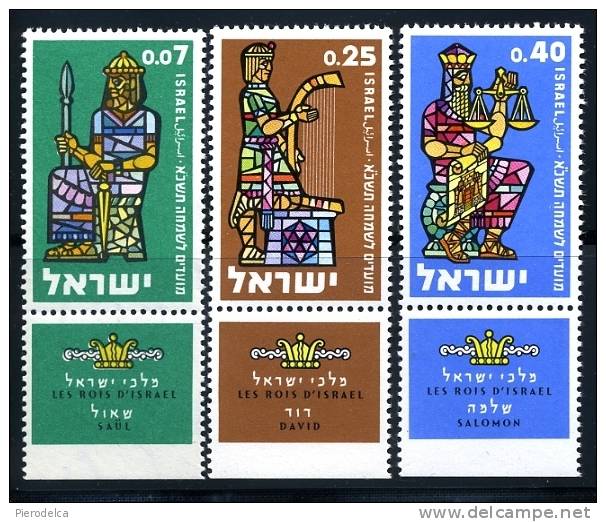 ISRAELE 1960 -  MNH ** - 3 Serie - Nuevos (con Tab)