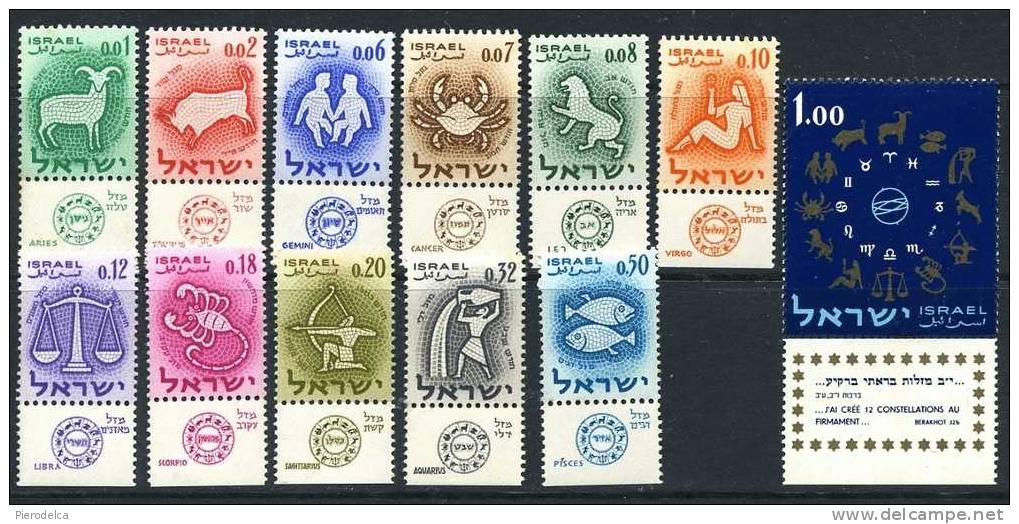 ISRAELE 1961 -  MNH ** - (manca Il Valore Da 25) - Nuovi (con Tab)