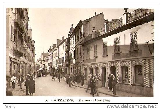 8525 - GIBRALTAR - Main Street - Gibraltar