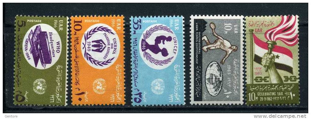 EGYPT 1962-66 Selection Of Singles And Cpl Sets Absolutely Perfect MNH ** - Other & Unclassified