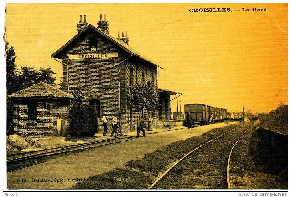 CROISILLES - La Gare - Croisilles