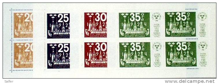 SCHWEDEN  1974  STOCKHOLMIA 74  BLOCK  MNH - Unused Stamps