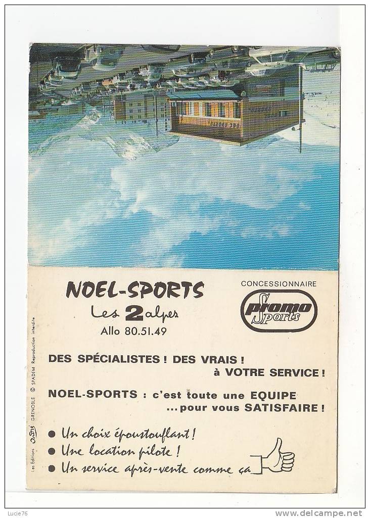 CALENDRIER 1976 -    NOEL SPORTS   - LES  2 ALPES - Big : 1971-80