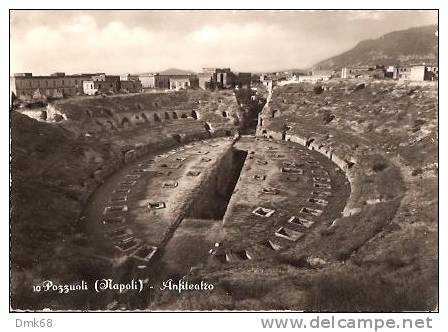 POZZUOLI ( NAPOLI ) ANFITEATRO - 1956 - Pozzuoli