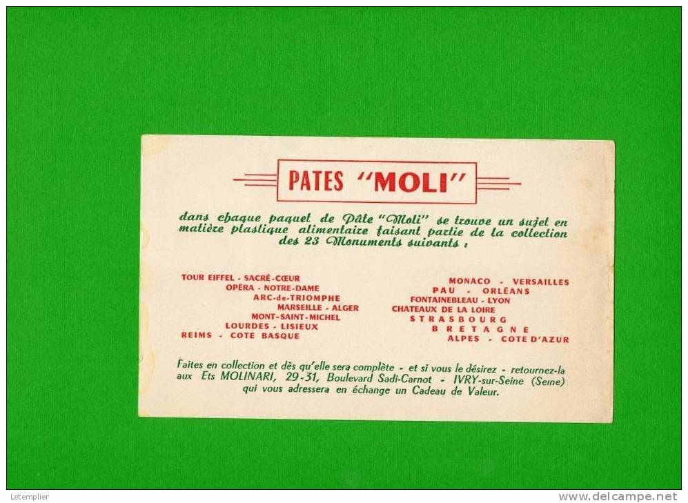 Pates Moli - Food