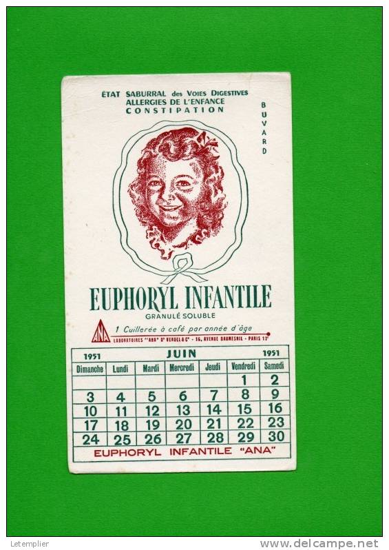 Labo ANA Juin1951 - Produits Pharmaceutiques