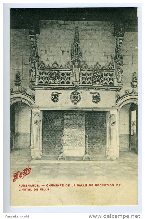 Oudenaarde - Audenarde - Cheminée De La Salle De Réception De L'Hôtel De Ville - Oudenaarde